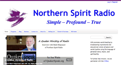Desktop Screenshot of northernspiritradio.org