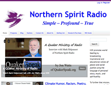Tablet Screenshot of northernspiritradio.org